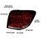 Spec-D Tuning 06-11 Mercedes Benz W164 Ml Class LED Tail Lights Red Smoke LT-BW16406RGLED-TM - alternate 8